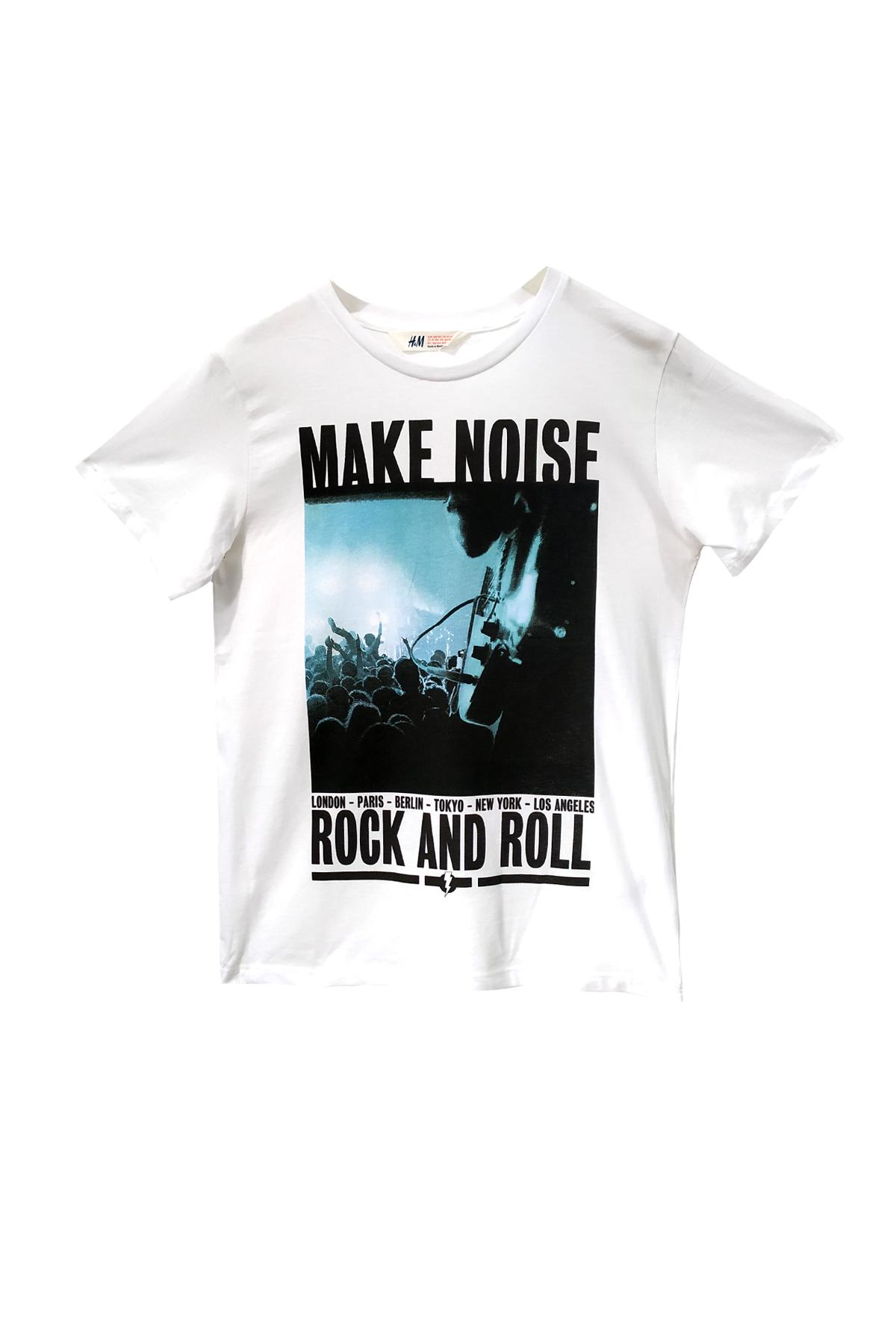 

Футболка H&M 146-152 (10-12y) Белая (4964-158-164 (12-14y))
