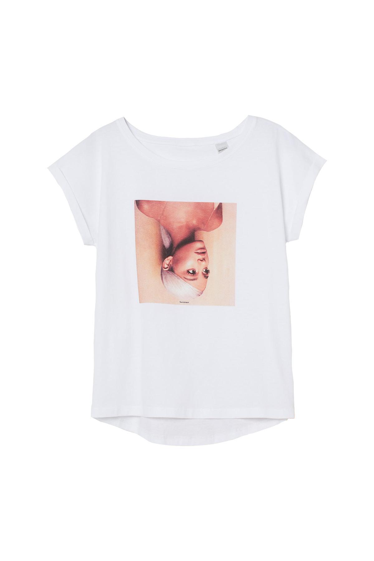 

Пижамная футболка H&M 134-140 (8-10y) Белая (6125-08546670022)