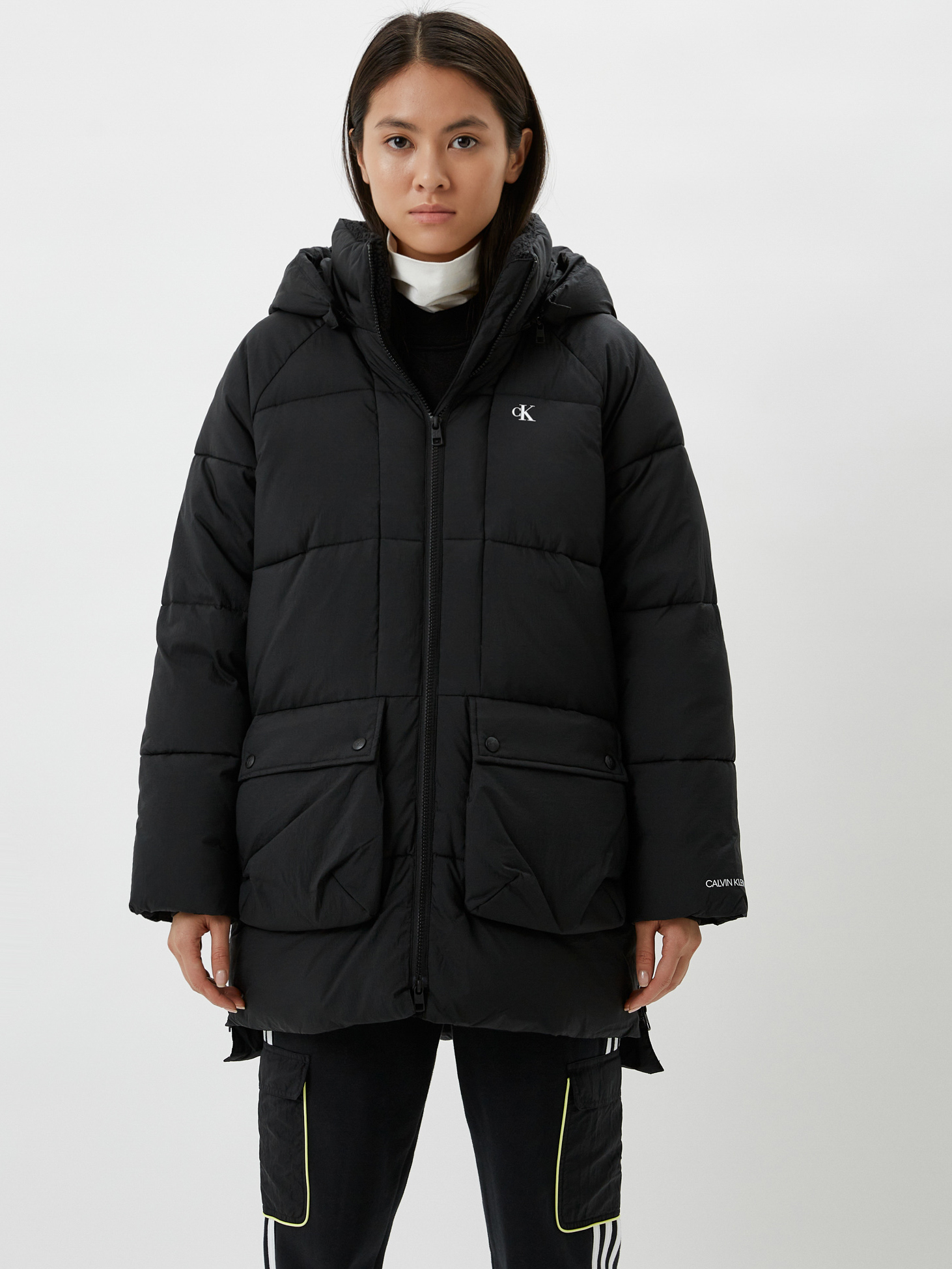 

Куртка Calvin Klein Jeans Oversized Winterparka J20J217559-BEH  Black, Куртка Calvin Klein Jeans Oversized Winterparka J20J217559-BEH L Black