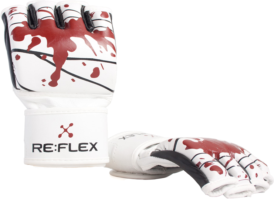 

Перчатки для MMA RE:FLEX MG-1700 L натуральная кожа M Белые