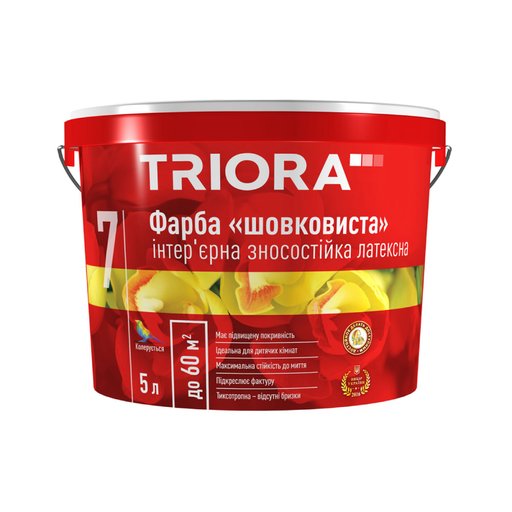 

Краска латексная TRIORA TR-7 5 л (11871790)