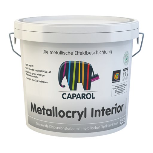 

Декоративная краска Caparol Capadecor Metallocryl Interior 2,5 л (11773083)