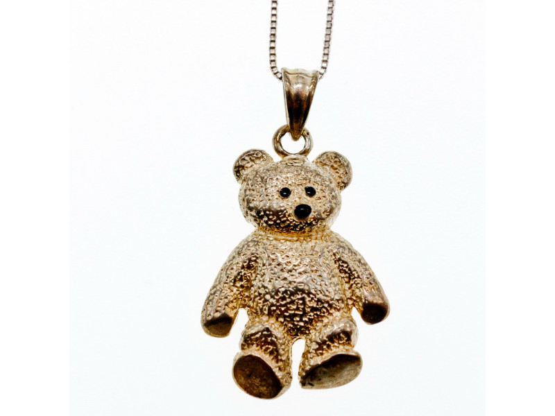 

Серебряная цепочка с кулоном Мишка Италия Sky Jewelry 002223