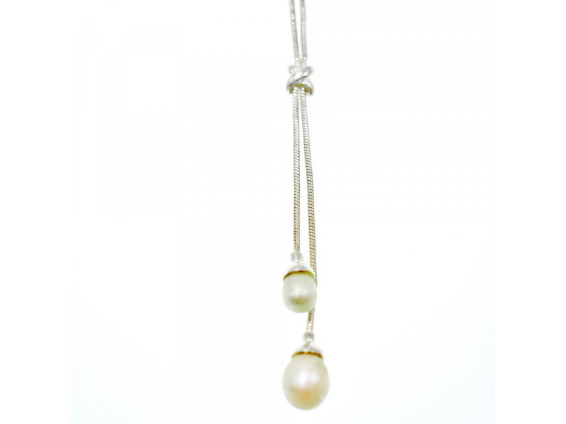 

Серебряное ожерелье с жемчугом 925 проба Sky Jewelry 001516