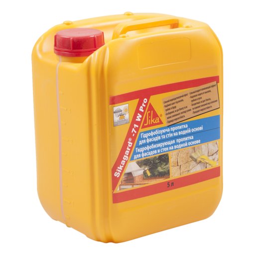 

Пропитка для стен и фасадов Sika Sikagard-71W Pro 5 л (11617375)