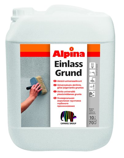 

Грунтовка Alpina Einlass Grund 10 л (11065390)