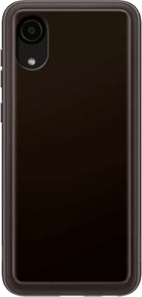 

Панель Samsung Soft Clear Cover для Samsung Galaxy A03 Core (A032) Black (EF-QA032TBEGRU)