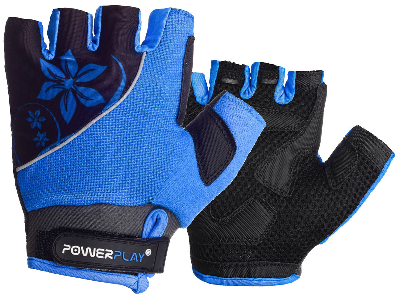 

Велорукавички PowerPlay 5281 B XS Блакитні