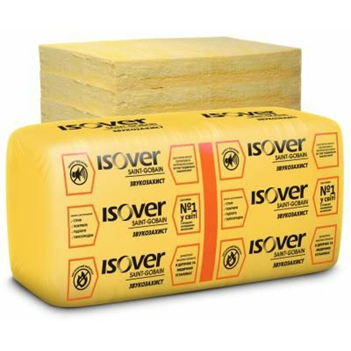 

Минеральная вата Isover Звукозащита MUL/Y 50мм 1170х610 14,28м2
