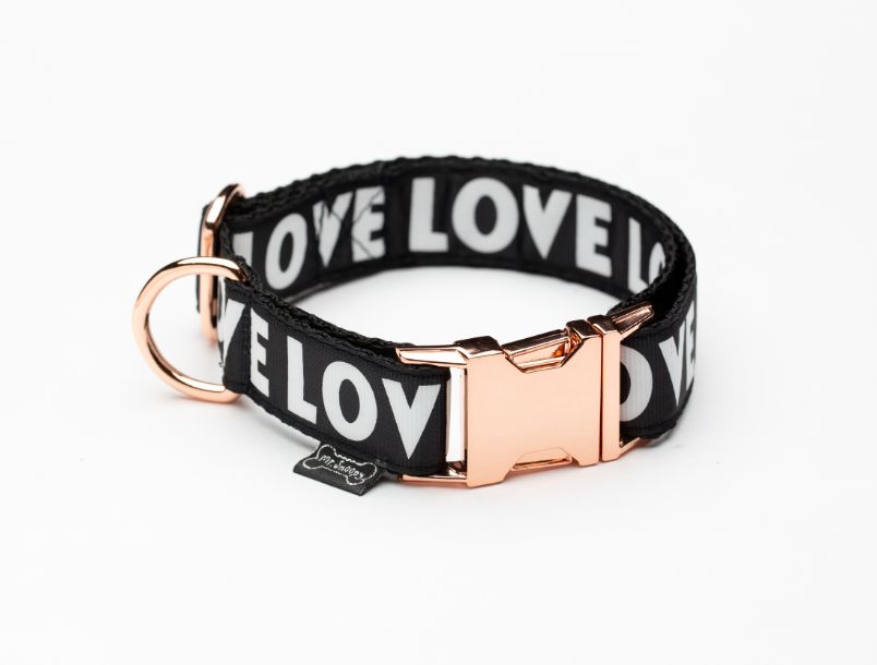 

Нашийник для собак “Love” Mr.Shoopy 4090 Rose Gold