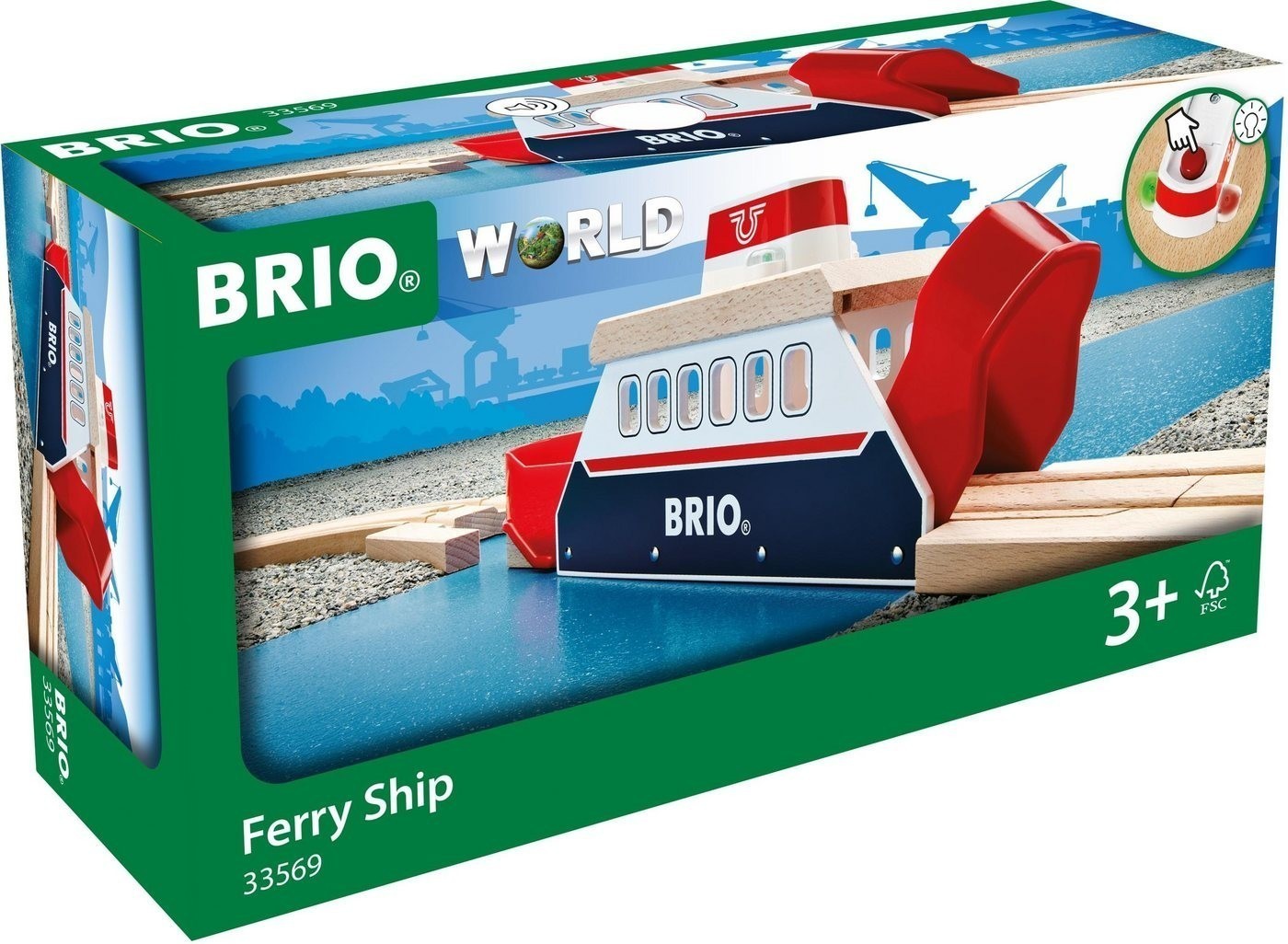 

Паром BRIO 33569 для деревянной железной дороги