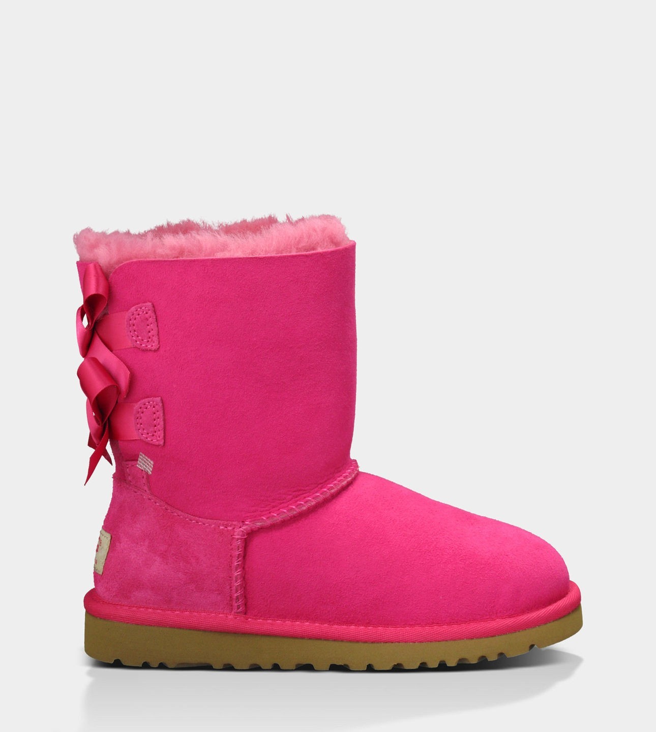 

Угги детские KID's Bailey Bow Cerise 3280 Розовый 29(C12) 18,1см