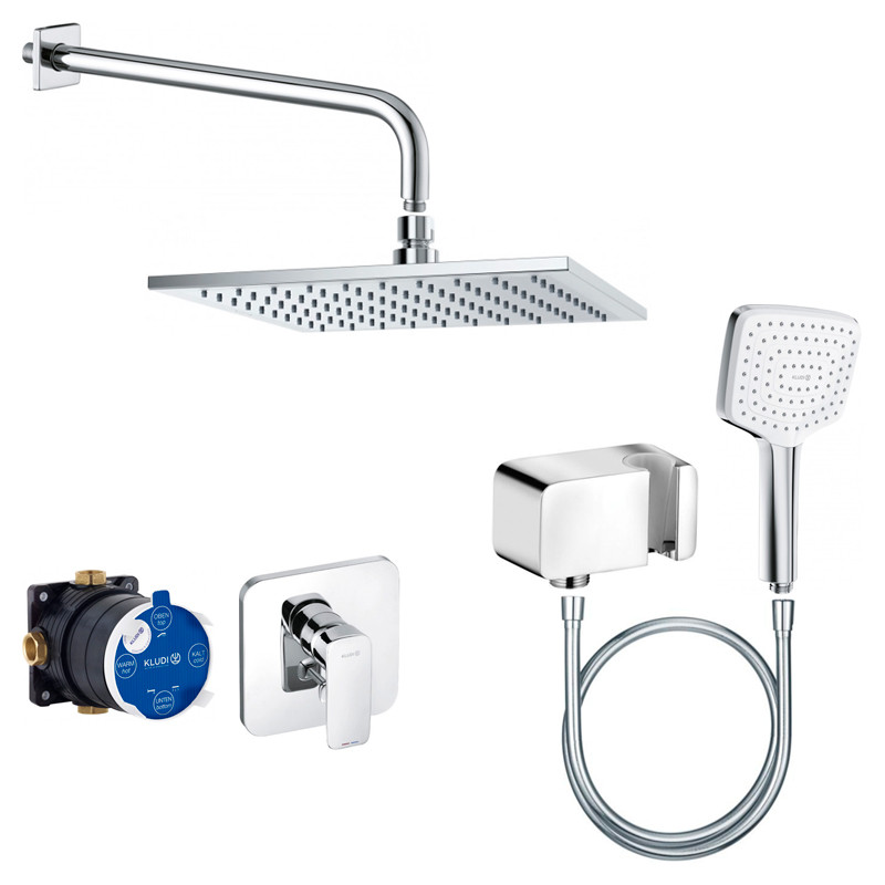 

Набір 7 в 1 Pure&Style 406300575 для душа скритий монтаж KLUDI НІМЕЧЧИНА