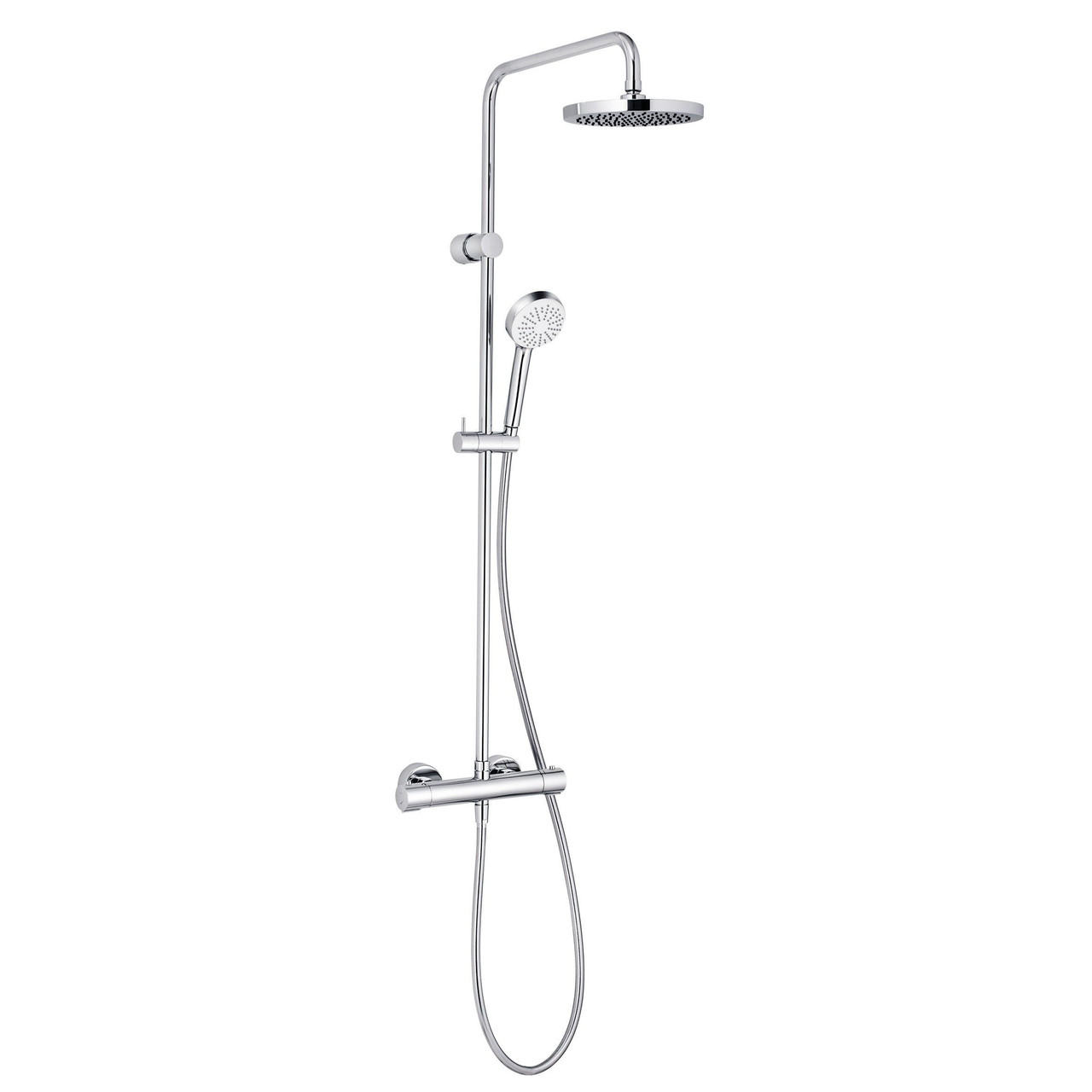 

Logo Dual Shower System з термостатом 6809405-00 верхній душ+ручний душ,хром Kludi НІМЕЧЧИНА