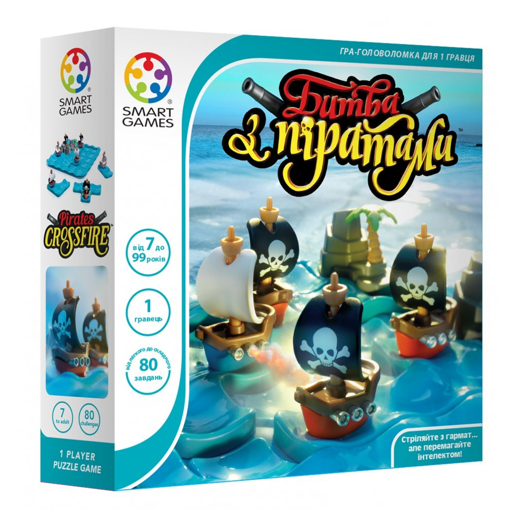 

Настольная игра Smart Games Битва с пиратами (SG 094 UKR)