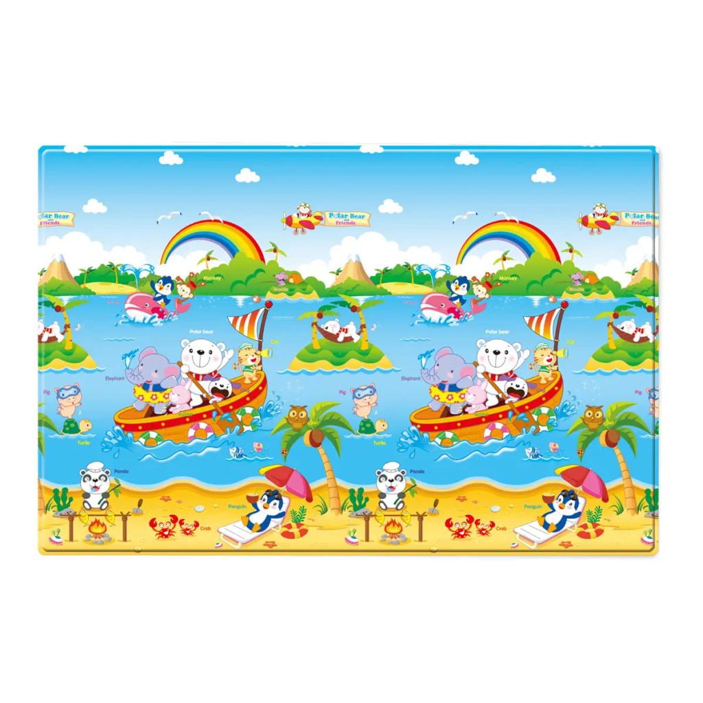 

Детский коврик BabyCare Polar Bear and Friends"(1850х1250х12 мм) (90373)