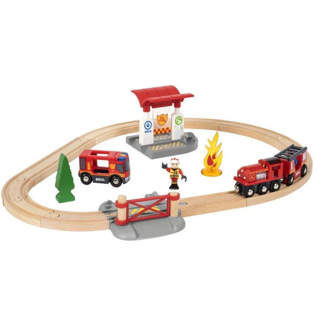 

Железная дорога Brio World Пожарная станция (33815)