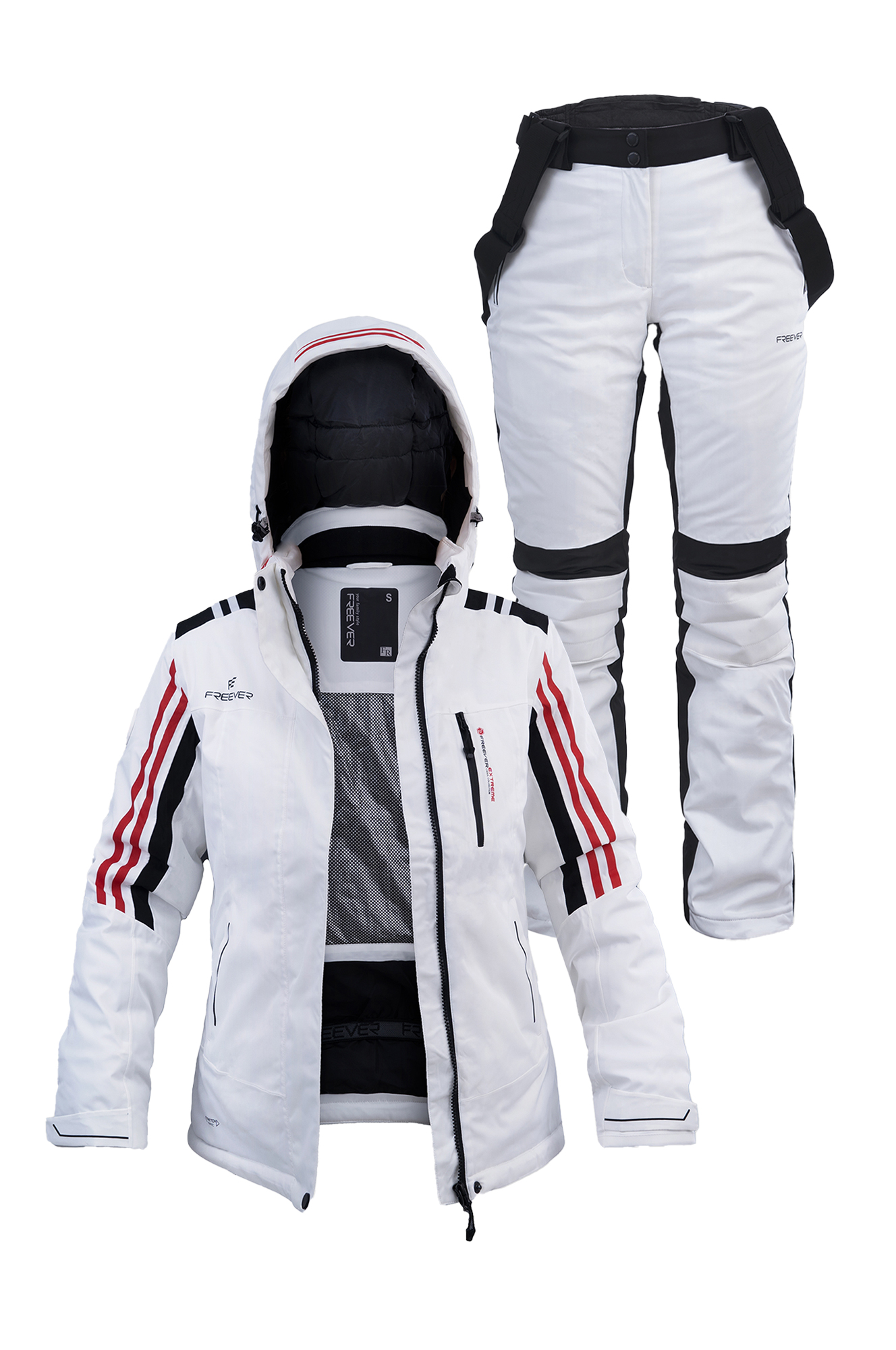 

Женский лыжный костюм FREEVER 21713 белый, Женский лыжный костюм FREEVER 21713 белый XS