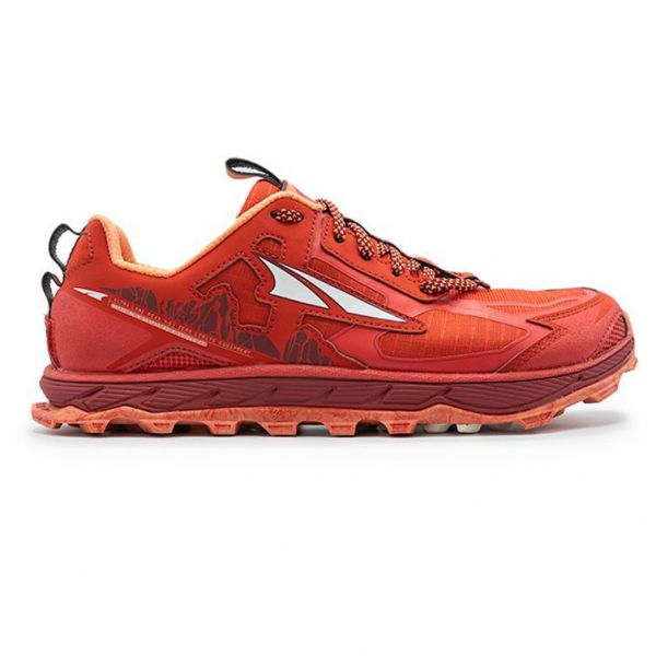 

Кроссовки для бега женские Altra Lone Peak 4.5 (красный) 40 (AL0A4QTX603.085)