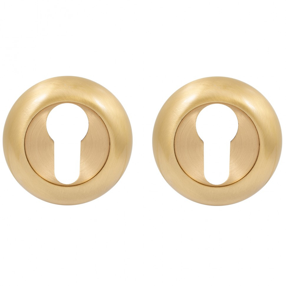 

Дверная накладка под цилиндр Fimet 231 F02 латунь матовая