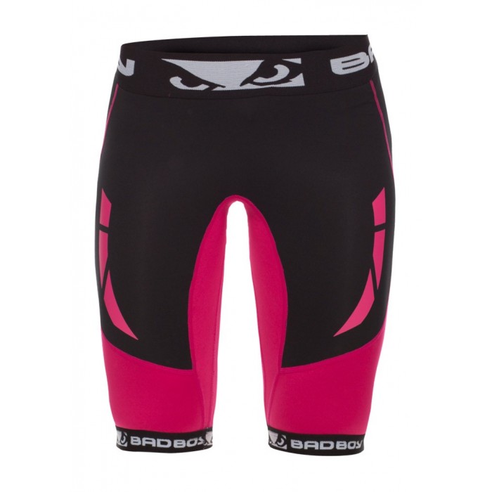 

Компрессионные шорты женские Bad Boy Compression Shorts Black/Pink XS