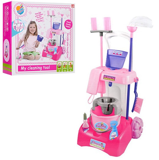 

Игровой набор для уборки Bambi 17005-06 (pink)