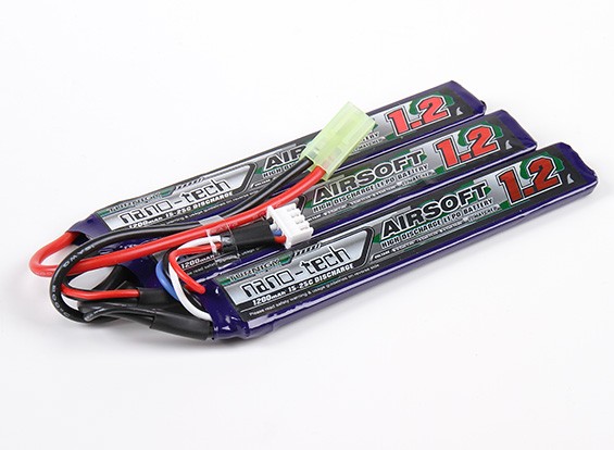 

АКБ Turnigy LiPo 11.1v 1200mAh 25-50C нунчаки