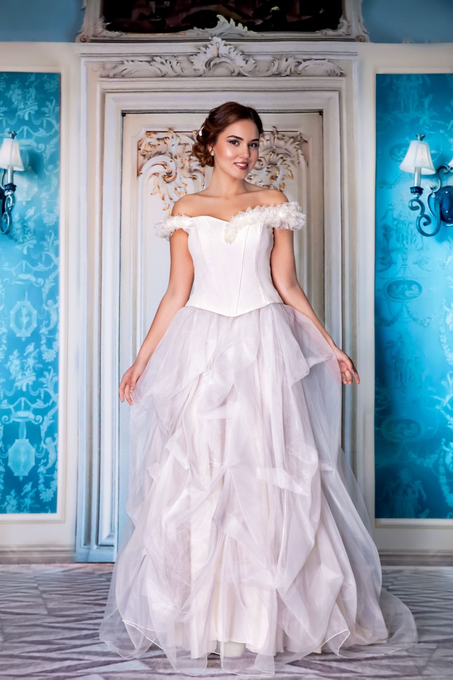 

Свадебное платье Ginza Collection 44(M) Шампань
