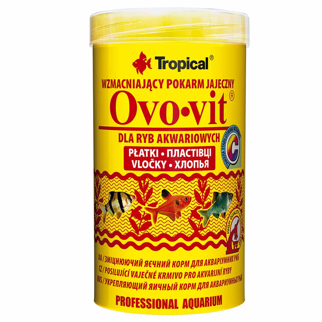 

Сухой корм для всех видов рыб Ovo-vit TROPICAL 1 л - 200 г Tropical BGL-TL-86