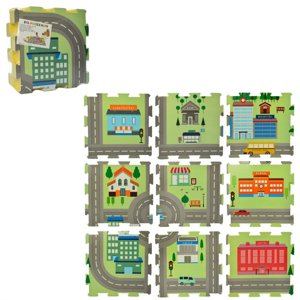 

Игровой коврик-мат METR+ M 5801 Городок (24040010)