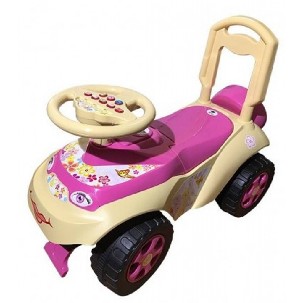 

Чудомобиль Active Baby музичний рожево-бежевий (013117-0207М)