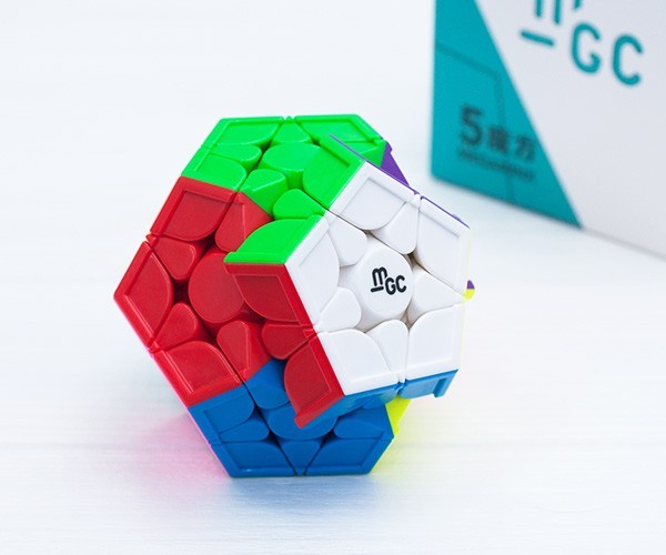 

Мегаминкс скоростной YongJun MGC Megaminx (магнитный) цветной пластик