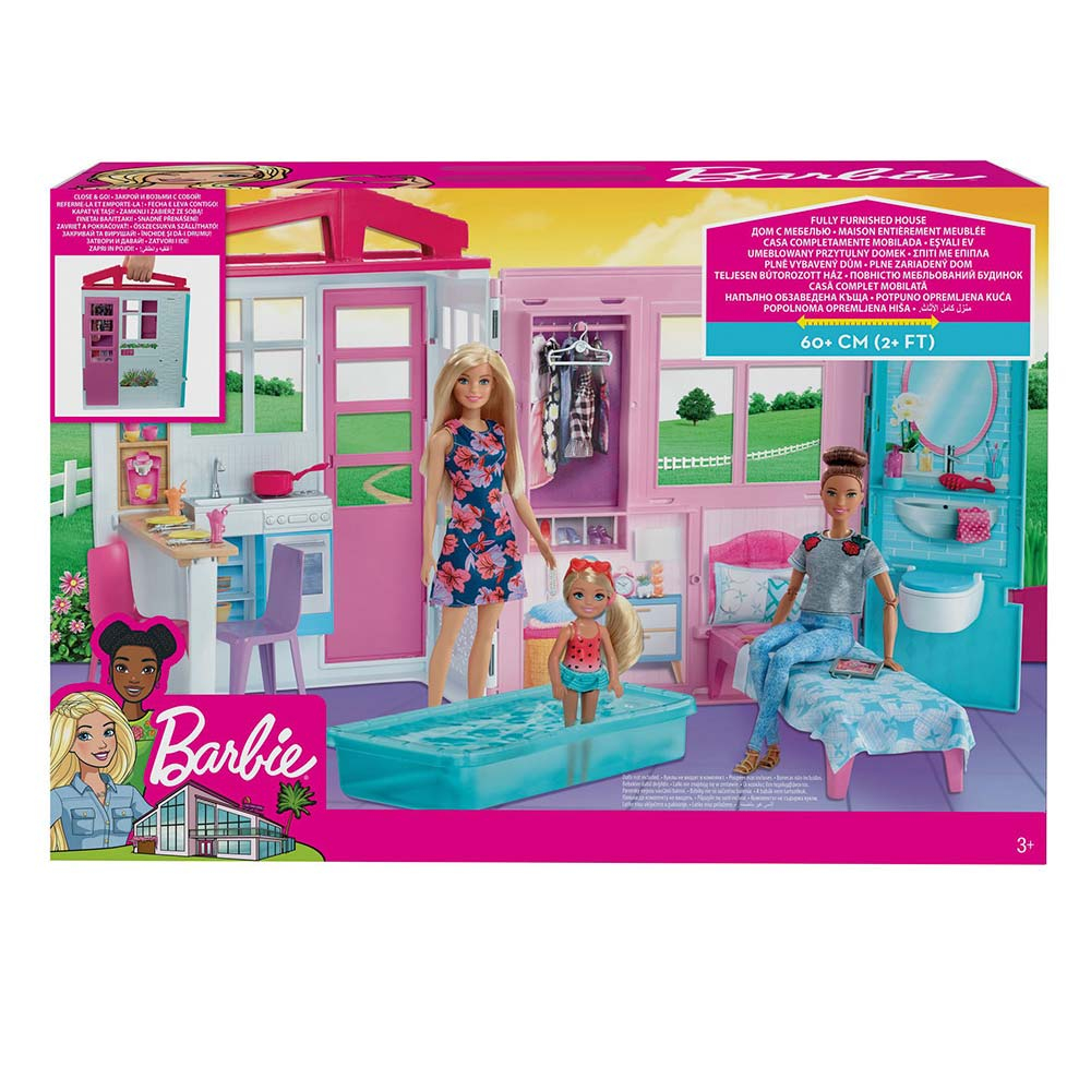 

Портативний Будиночок Barbie (оновл.) FXG54 (887961690798)