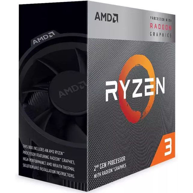 

Процессор AMD Ryzen 3 3200G 3,6GHz BOX (YD3200C5FHBOX)