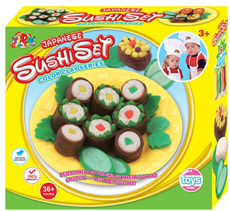 

Набор пластилина для лепки Alento Playdough Sushi Set (DOHsushi)
