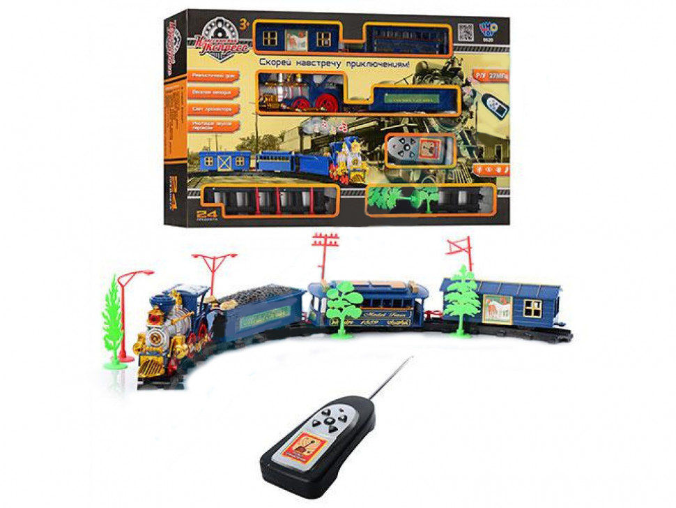 

Детская железная дорога Joy Toy с пультом управления (59640001)