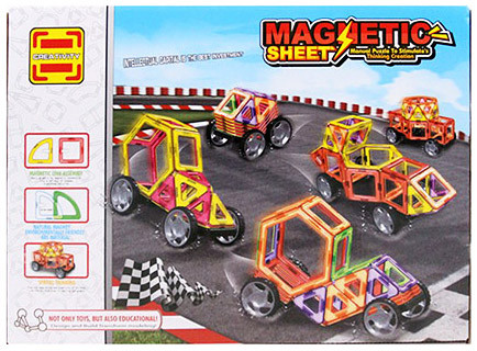 

Магнитный конструктор Le Tai 58 детали (46490002)