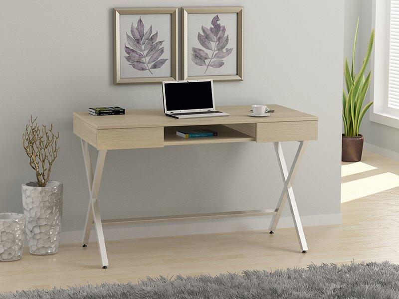 

Компьютерный стол L-15 Loft design 120х60х78 дуб борас