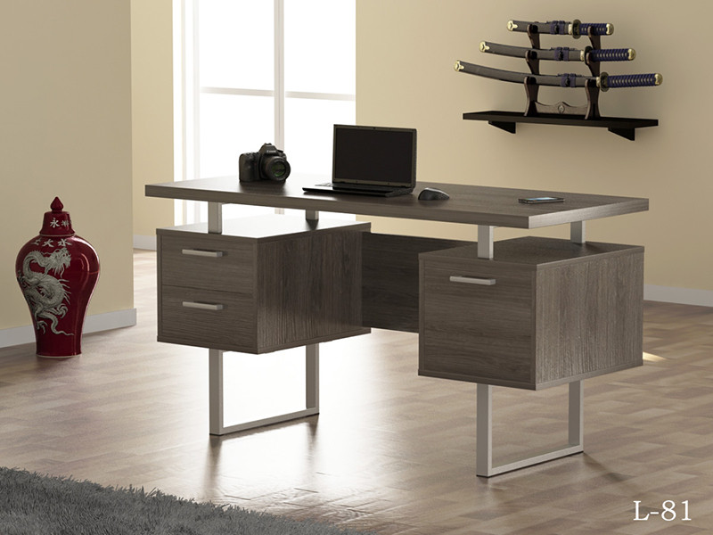 

Компьютерный стол L-81 Loft design 145х65х75 дуб палена