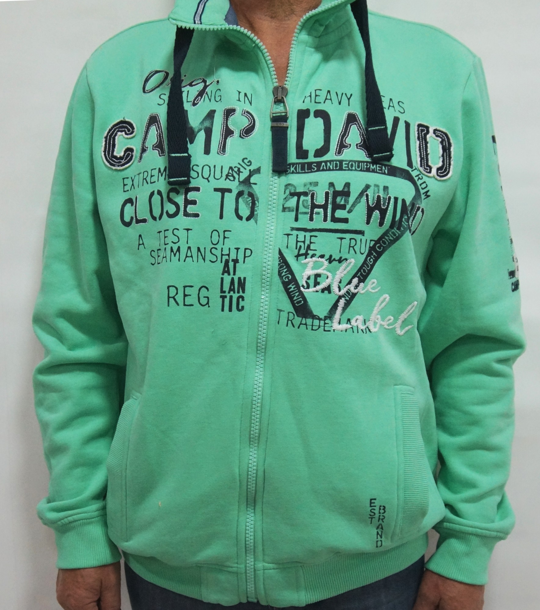

Толстовка CAMP DAVID CCB-1706-3527 XXXL салатовый 1806/6