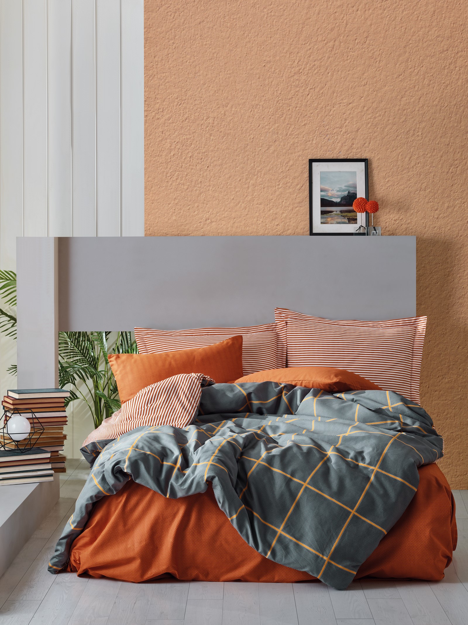

Комплект постельного белья Cotton box Modern Stark Tarcin 200x220 см
