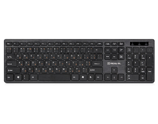 

Клавиатура REAL-EL Comfort 7080 Black USB