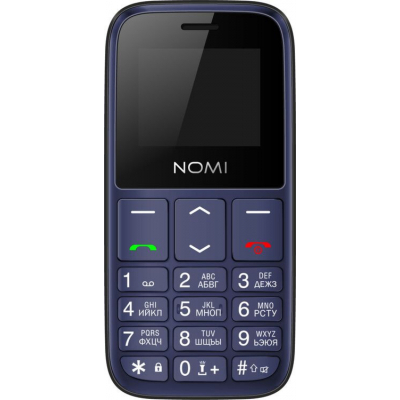 

Мобильный телефон Nomi i1870 Blue. 53814