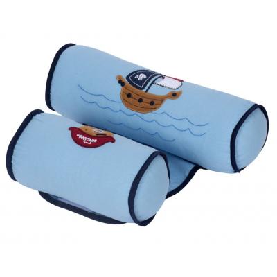 

Пеленальный матрасик Sevi Bebe валик -позиционер для сна, синий Seta Decor (8692241433109). 54306
