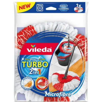 

Насадка сменная для швабры Vileda EasyWring & Clean Turbo . 54798