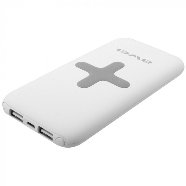 

Внешний аккумулятор с беспроводной зарядкой Awei P98k 8000mAh. 51236