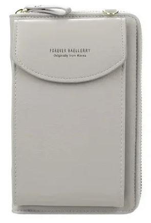 

Кошелек-клатч Baellerry Forever N8591, серый. 51246