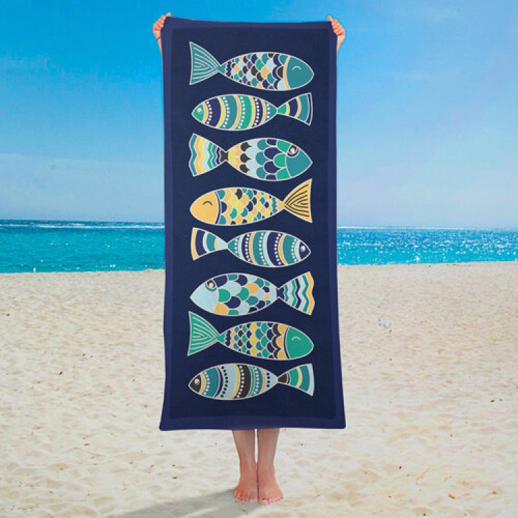 

Полотенце Fish 150х70 см FO. 51888