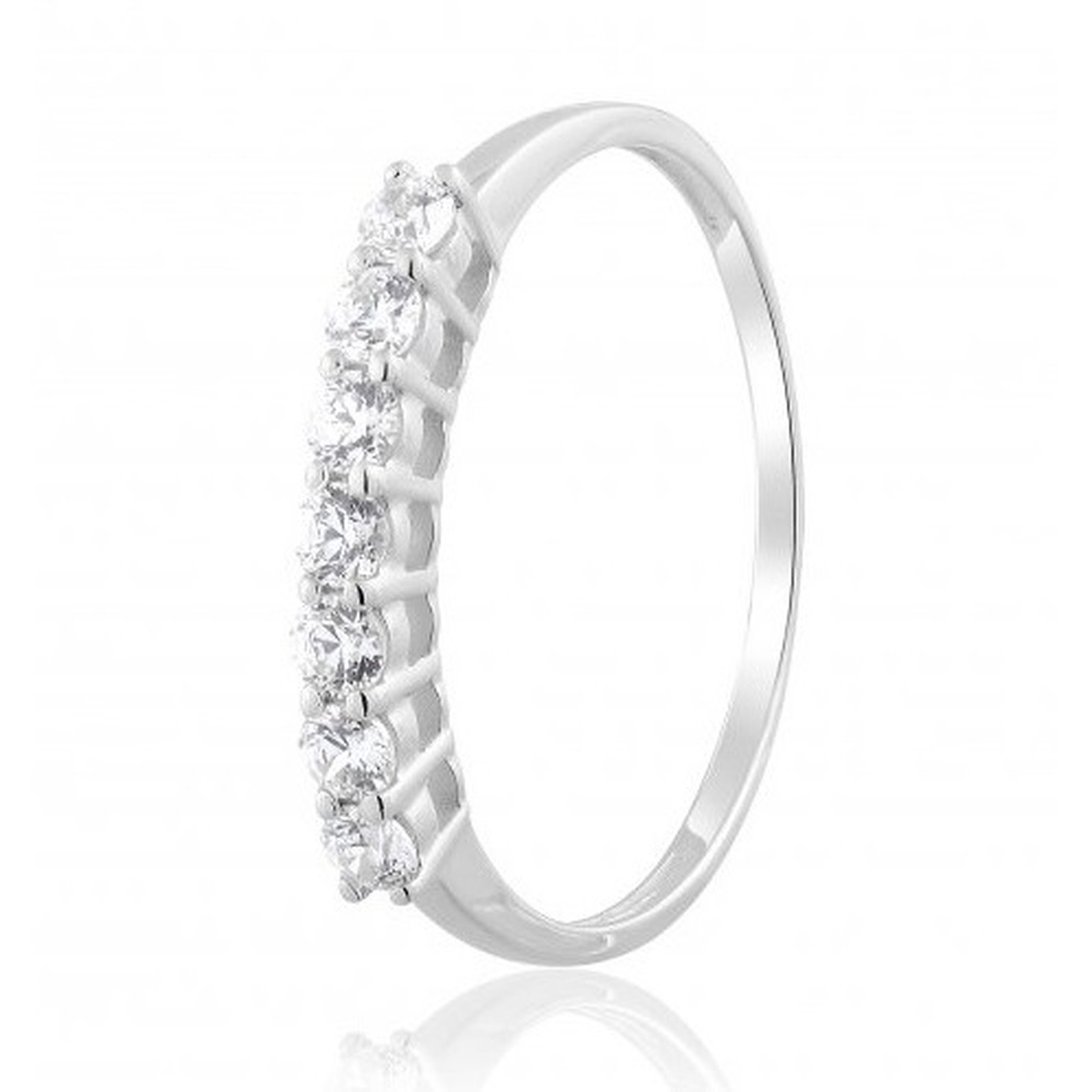 

Кольцо из белого золота с Swarovski Zirconia 1641288, размер 18.5