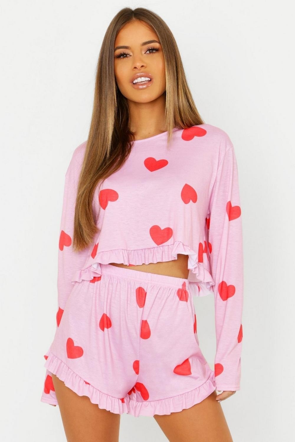 

Пижама Boohoo  розовый 9853202154785, Пижама Boohoo 40 розовый 9853202154785